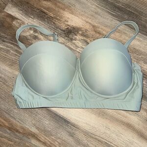 Women's Light Green Bikini Top